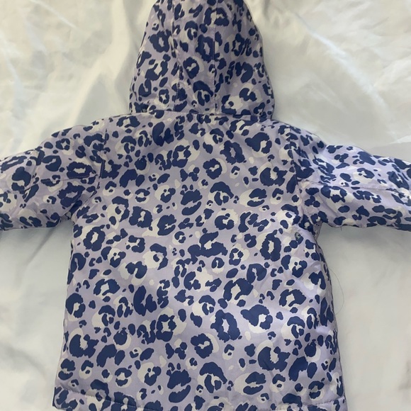 Leopard Print Hooded Jacket LILLY & DAN Girls Graphic Jacket 24 m - Picture 5 of 5